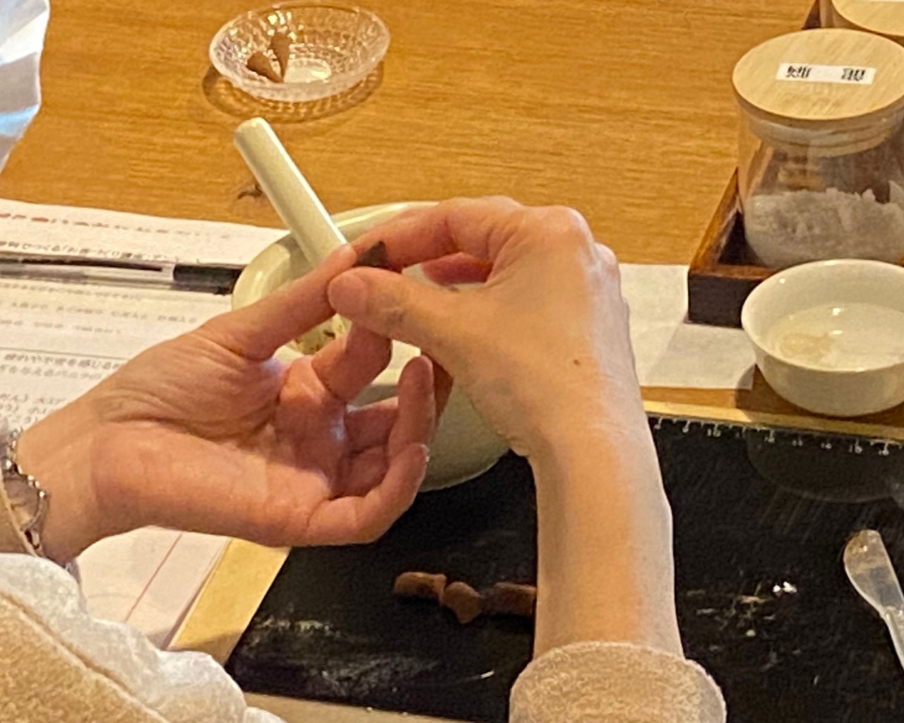 「11/22天然香料のお話つき お香づくり講座」開催御礼