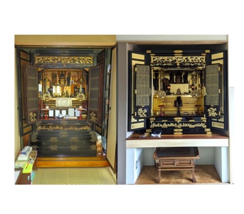 【寒河江市A様】100年の歴史を持つお仏壇をご自宅の建て替えに伴い修復しました