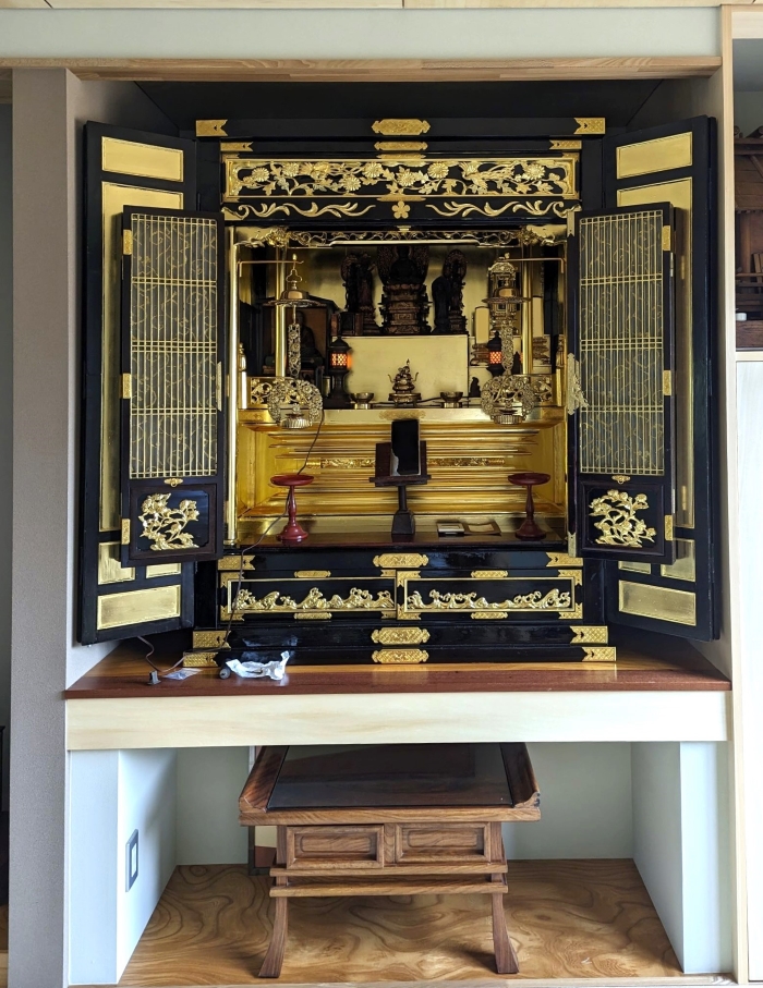 修復したお仏壇