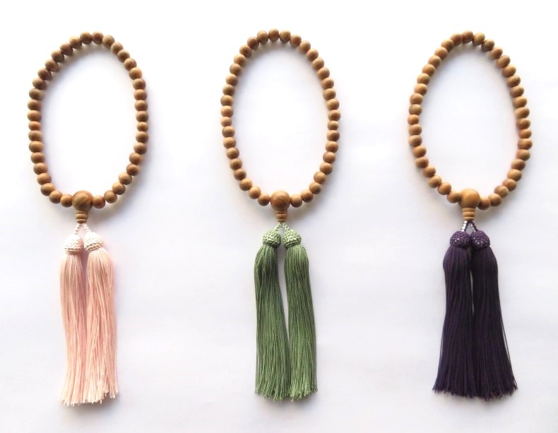 やまがた育ちの桜の珠数 女性用