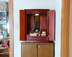 【山形市Y様】コーヒーを入れてお供えし、一緒に飲んだり、仏壇がより身近に感じられるようになりました。