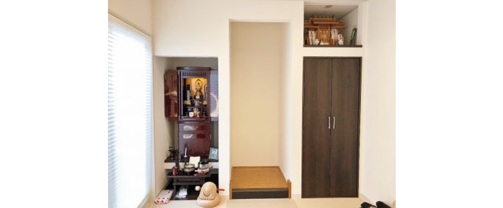 【山形市Y様】自宅建て替えに合わせてお仏壇を買い替え。感謝を込めて、ご先祖様にも新しい家（仏壇）をご準備されました。