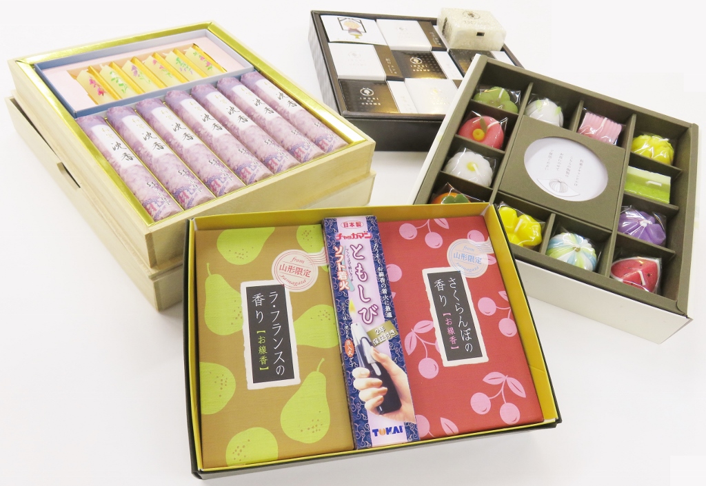 進物用の線香など