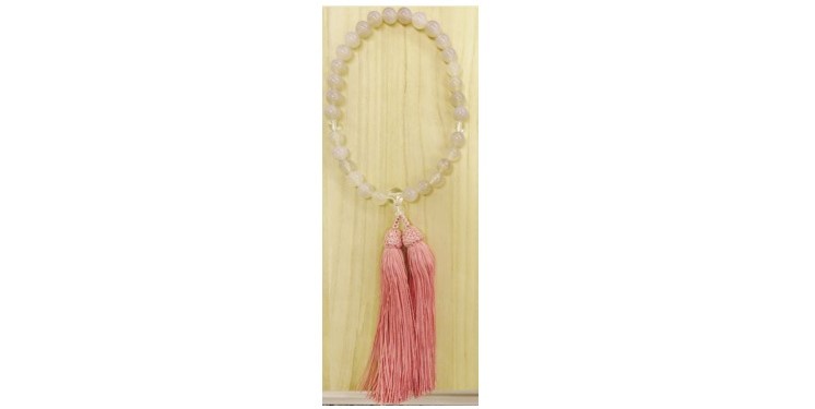 【山形市M様】珠数になる前の「珠」を手に入れたお客様。選んでいただいた房を付けて珠数に仕立てました。