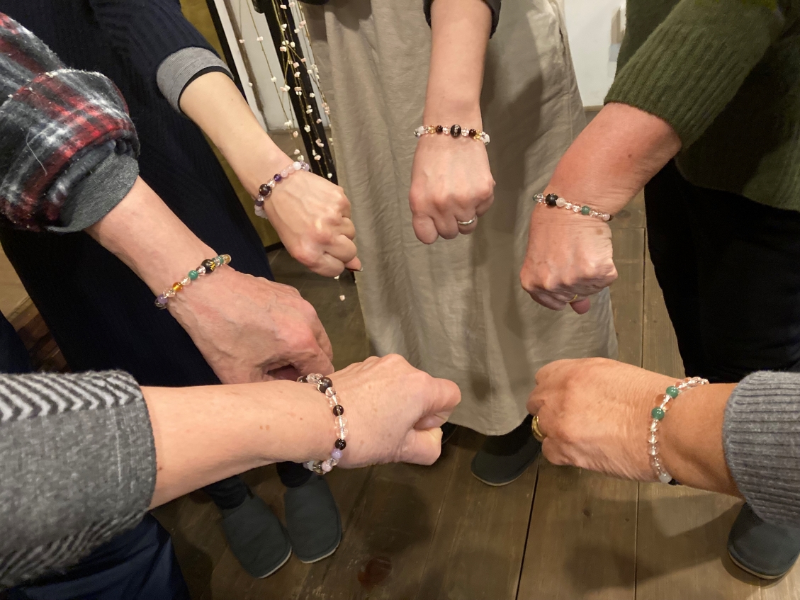 長門屋ワークショップ腕輪珠数づくり講座